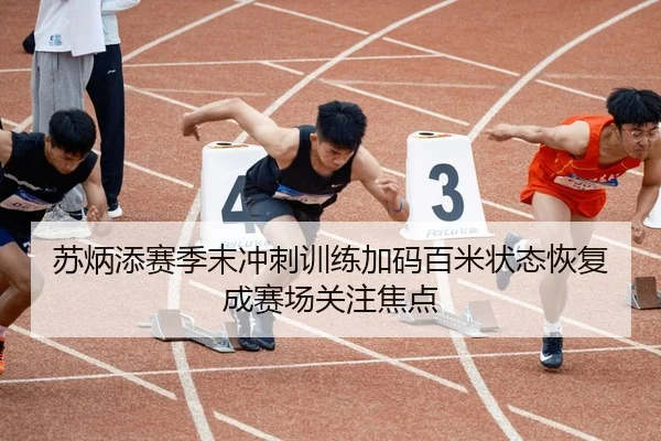 苏炳添赛季末冲刺训练加码百米状态恢复成赛场关注焦点
